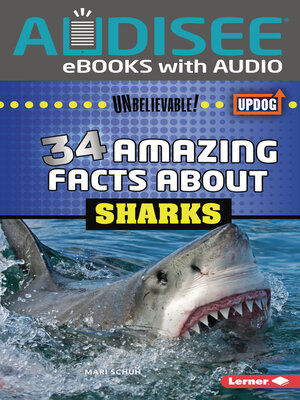 cover image of 34 Amazing Facts about Sharks